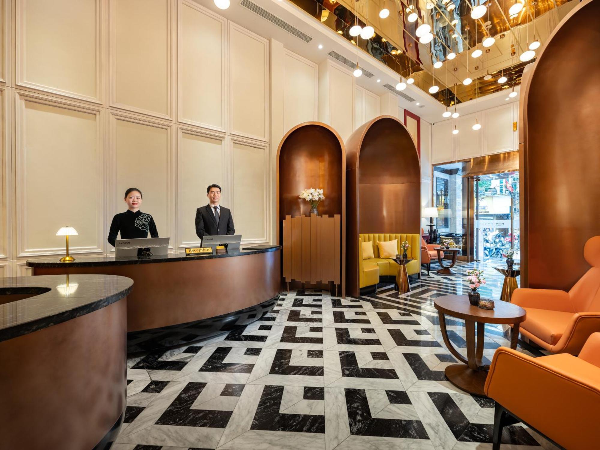 Minerva Premium Hotel Hanoj Exteriér fotografie