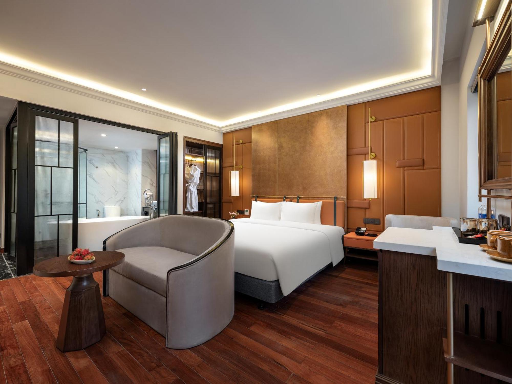 Minerva Premium Hotel Hanoj Exteriér fotografie