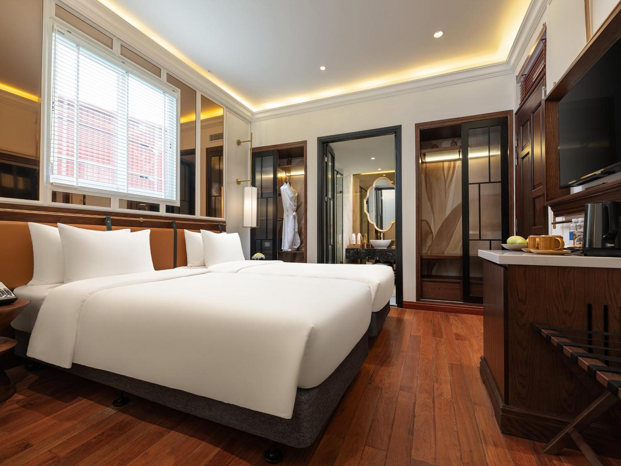 Minerva Premium Hotel Hanoj Exteriér fotografie
