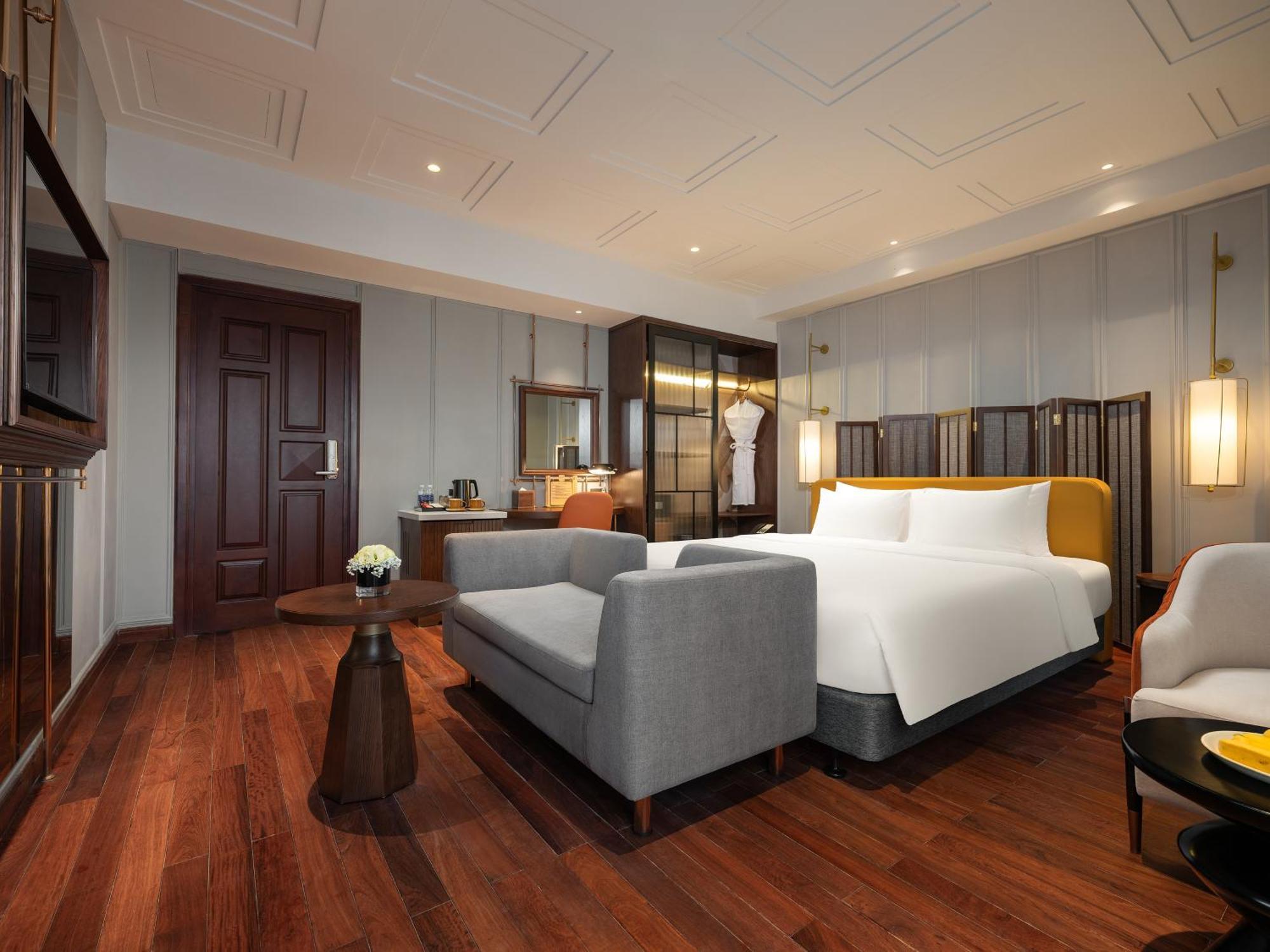 Minerva Premium Hotel Hanoj Exteriér fotografie