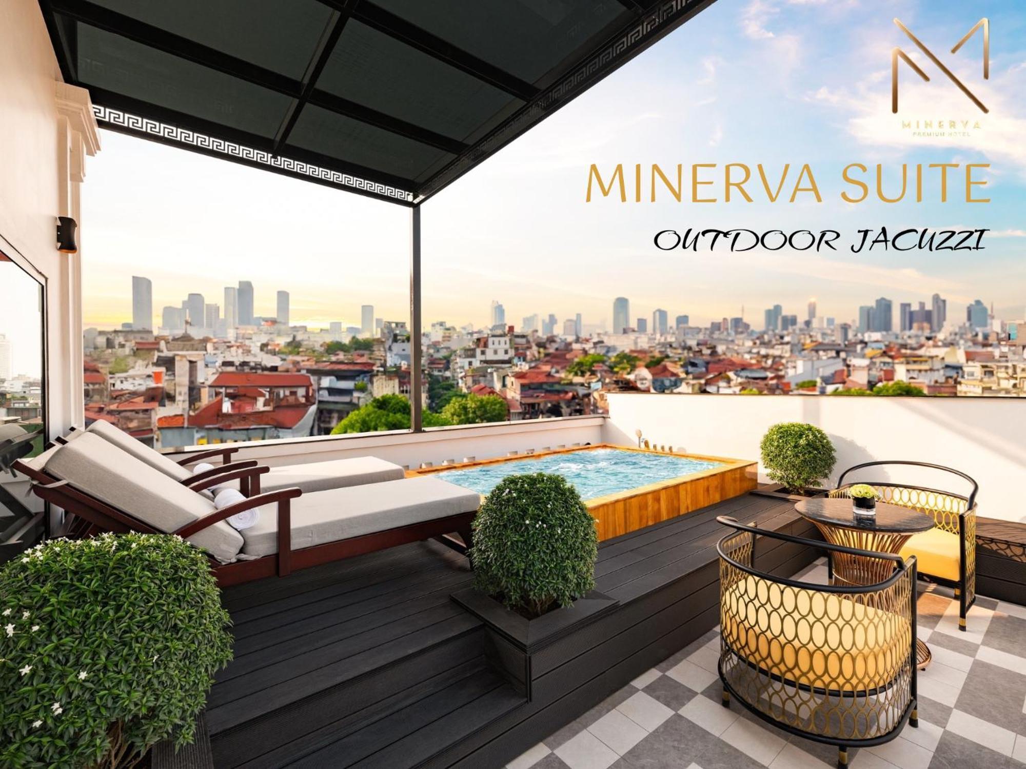 Minerva Premium Hotel Hanoj Exteriér fotografie